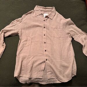 Katin Men's Casual Light Brown Button Down Shirt